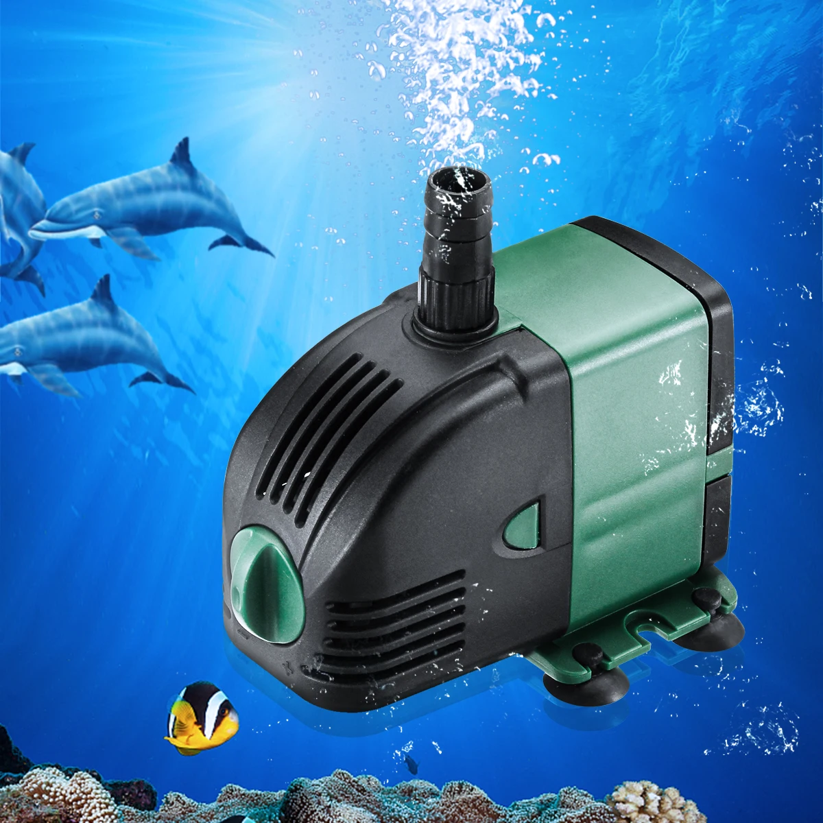 

6W- 60W 600L/hH- 2800L/H Adjustable Mini Submersible Pump Aquarium Fish Tank Fountain Pond Garden Water Pumps Ultra Quiet