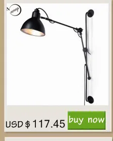Классический скандинавский Лофт промышленный стиль регулируемый jielde настенный светильник винтажное бра настенный светильник светодиодный для гостиной спальни ванной комнаты