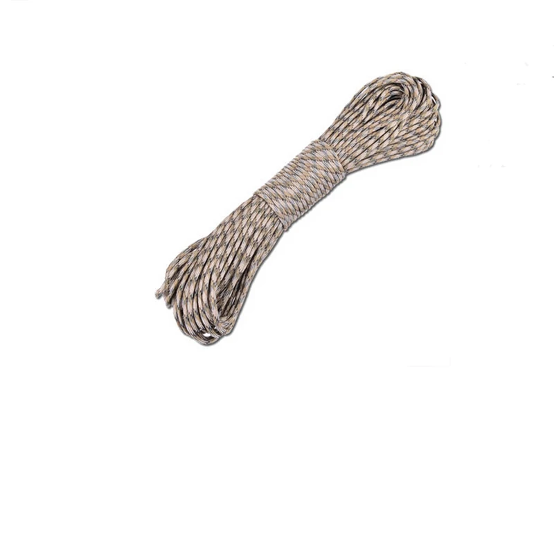 30m 3mm one stand Cores Paracord for Survival Parachute Cord Lanyard Camping Climbing Camping Rope Hiking Clothesline