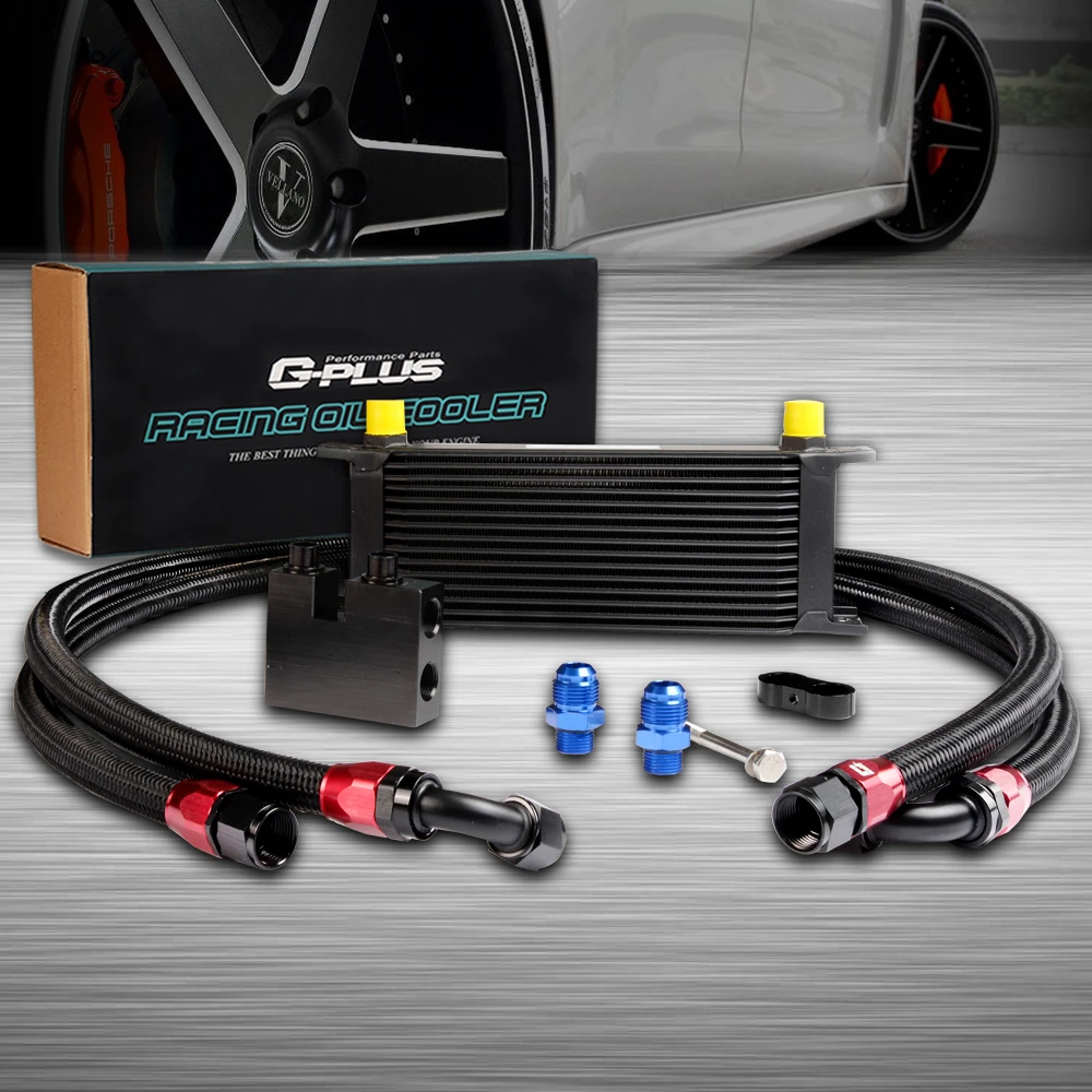 15 Row Twin Turbo Oil Cooler Kit For BMW N54 engine 135i (E82) 335i