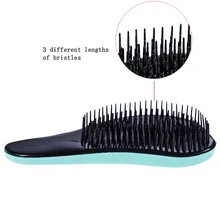 Professional 6 Colors Exquite Cute Useful Comb Salon Styling Hair Brush Detangling Combs Hair Styling Tool