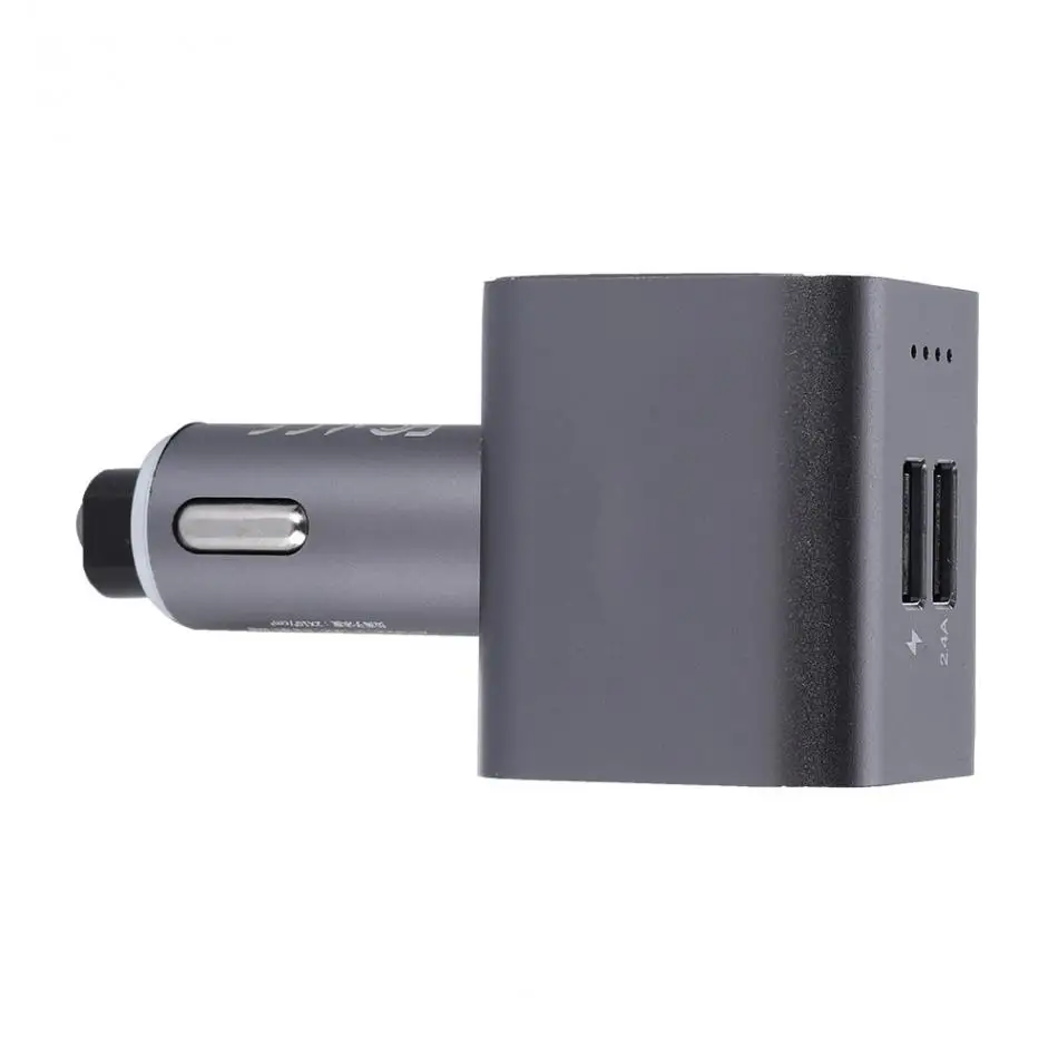 Бытовые 5 v Mini 2-Порты и разъёмы USB Электрический автомобиль Воздухоочистители+ QC3.0 автомобиля Зарядное устройство+ оконный брейкер, Мощность адаптера переменного тока разъем зарядки