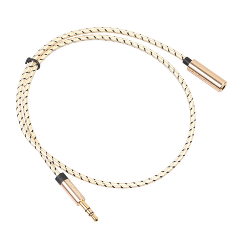 

REXLIS Intervention Headphone Extension Cable 3.5mm Jack Male to Female Aux Cable 3.5mm Audio Extender Cable For Computer