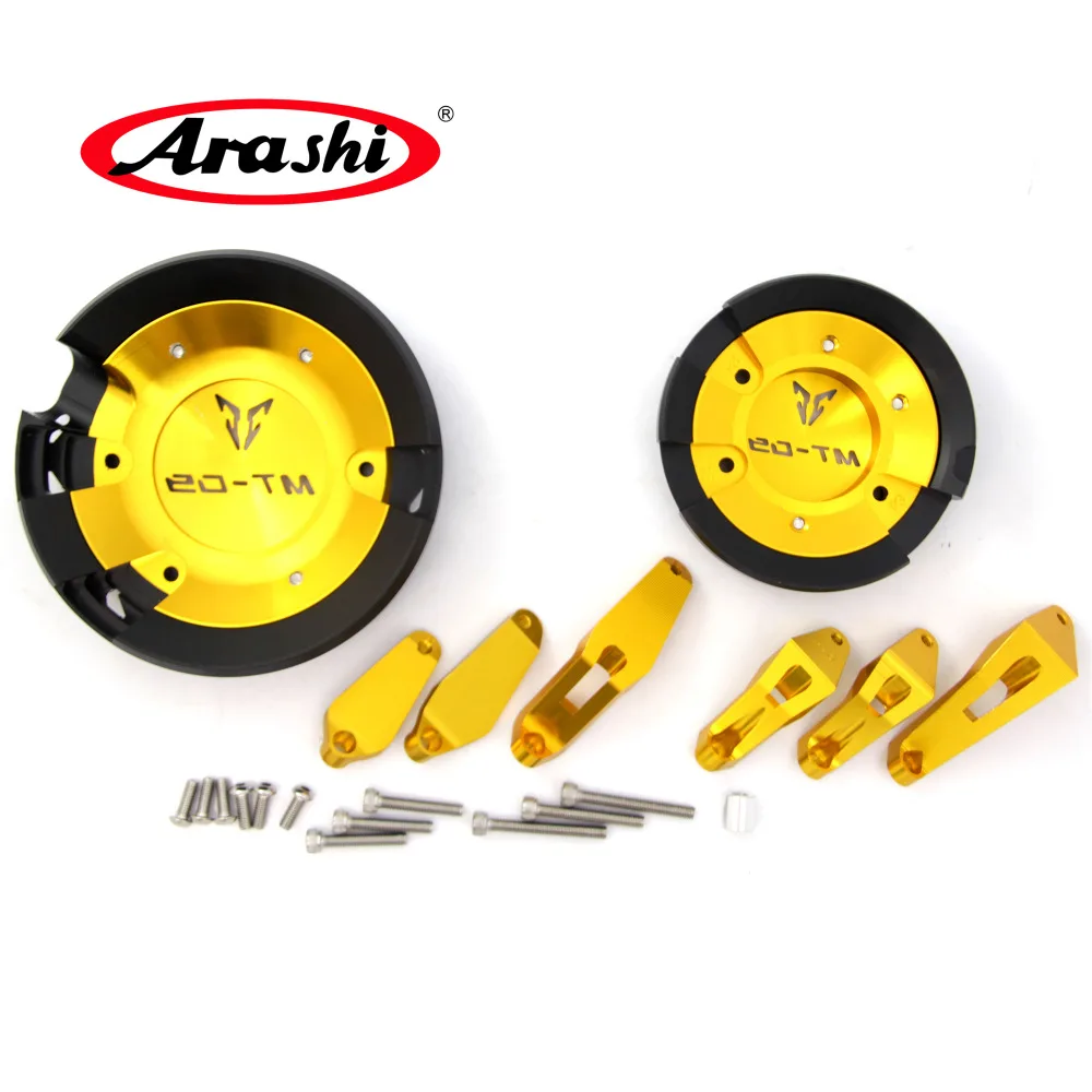 Arashi For YAMAHA XSR900 2016 Engine Guard Protector Stator Cover Crash