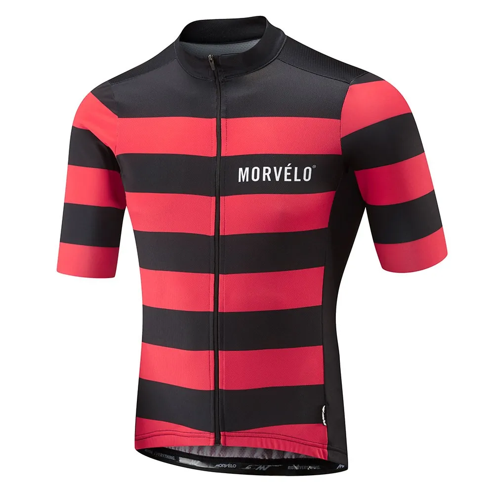Летняя мужская одежда Morvelo, комплекты одежды для велоспорта, с коротким рукавом, MTB, дышащий комбинезон, шорты, Майо, набор для велоспорта, гелевая подкладка - Цвет: Jersey  H