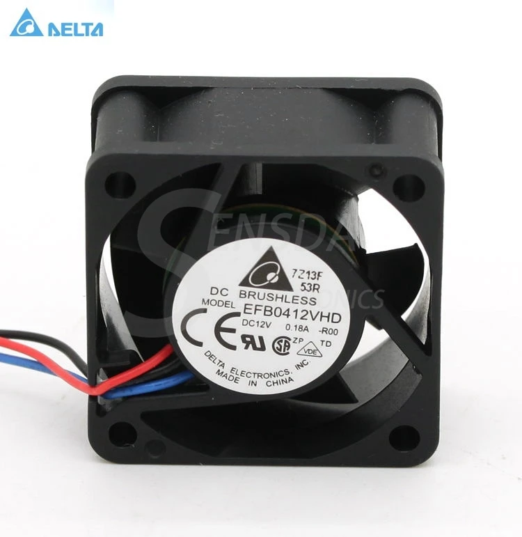 DELTA 40*40*20MM 12V 0.18A EFB0412VHD-ROO 3Pin Cooling Fan