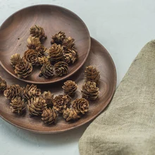 Мини натуральным шишка сосновые шишки декоративные шишка безделушка елку Декор домашнего декора 5 шт./пакет