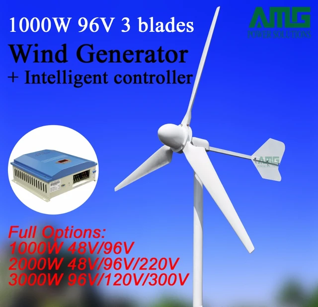 GEN-1001 Alabes para Generador Eolico 1KW48V 3Un. xKit