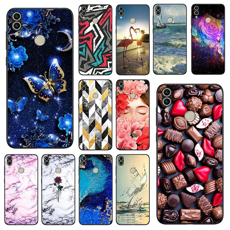 

Case Huawei Honor 8C Honor8C Cover Silicon matte Soft Coque Honor 8C Cover For Capa Huawei Honor 8C Mobile Phone Bag Bumper