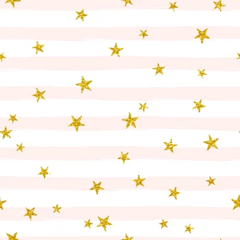 

HUAYI Art fabric Pink Stripe With Stars Printed Wedding Backdrop Photography For Newborn Drop Background XT-5647