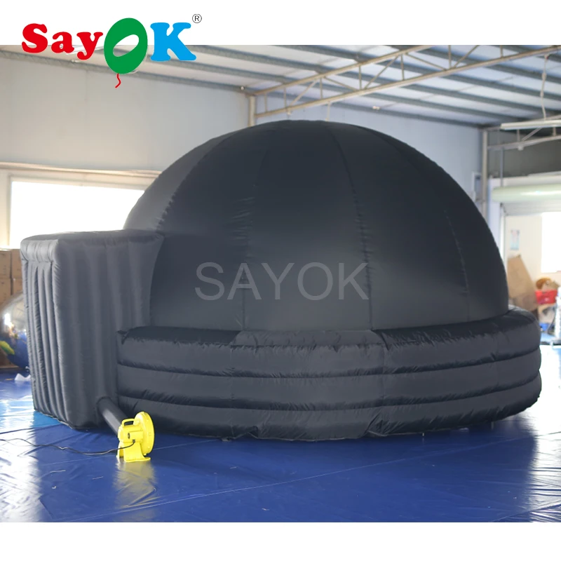  4m(13.12ft) Portable Inflatable Planetarium Projection Dome Tent for school teaching with Air Blowe - 4000020047219