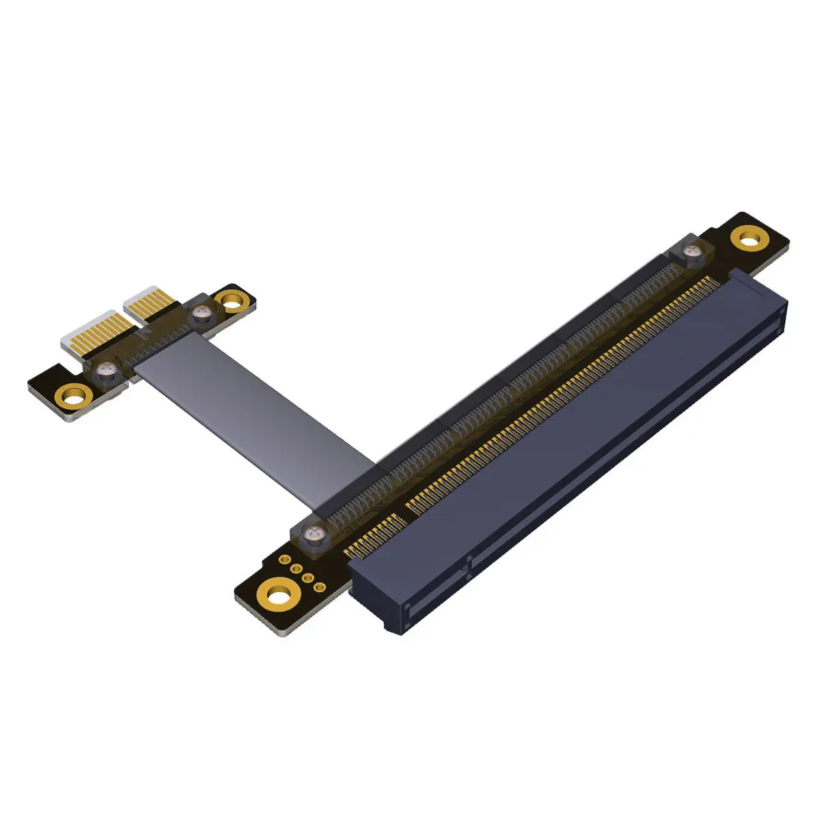 30 см 40 50 60 PCI E Gen3.0 1x до 16x Райзер кабель Express X16 удлинитель Прямоугольный дизайн