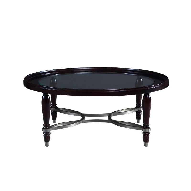 Toughened glass tea table,wood tea table,Leisure coffee table,Dining table wood furniture,living room furniture,