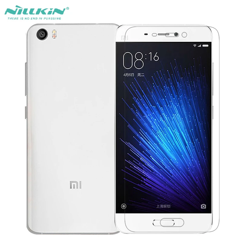 Супер прозрачная защитная пленка для Xiaomi Mi 5/M5 Nillkin прозрачная матовая защита экрана против отпечатков пальцев для Xiaomi Mi 5