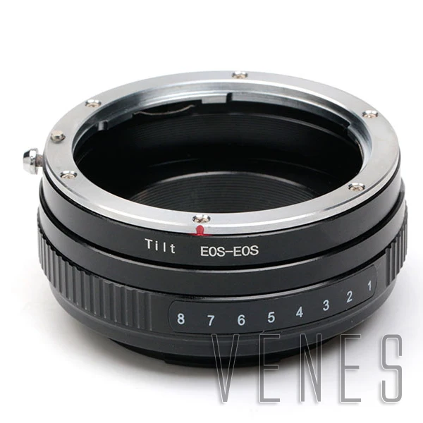 Адаптер для крепления объектива с наклоном/адаптер макрообъектива Canon EF камеры EOS