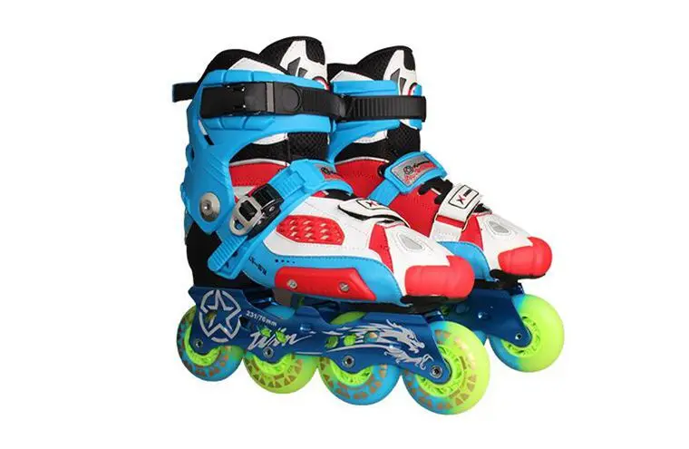 Высокое качество! Профессиональная обувь для роликов, скейтборда, для мужчин и женщин, для взрослых, новая, Высококачественная,, катание на коньках, как FSK Patines - Цвет: Blue
