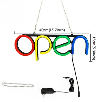 

Store Sign Neon Lamp Ultra Bright Bar Restaurant Open LED Light Wall Decorative Window Displaying Neon Light Visual Store Decor