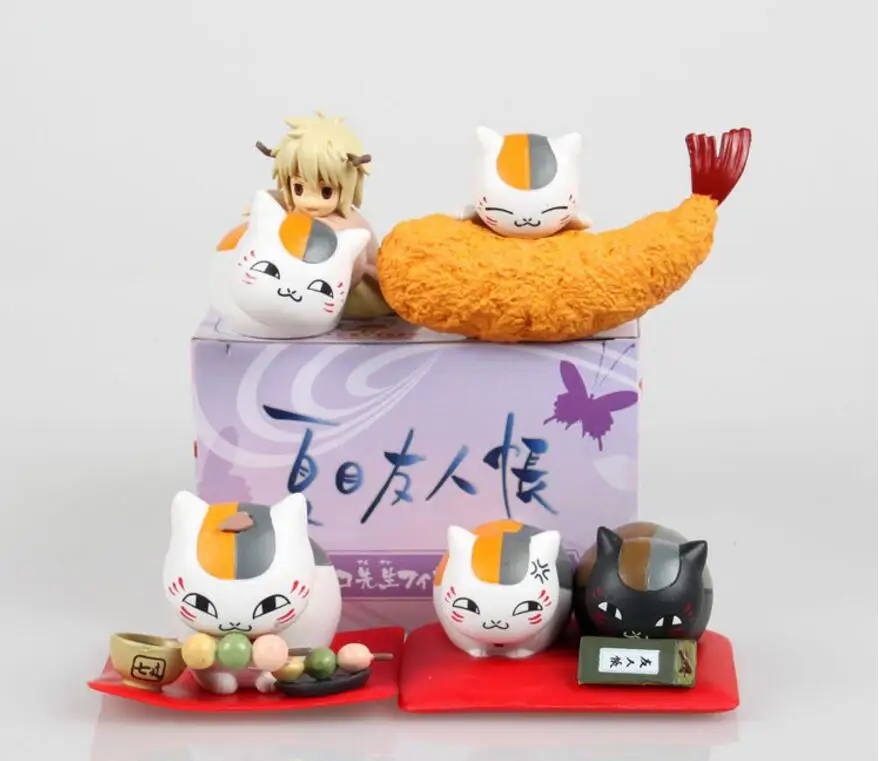 Natsume Yuujinchou Nyanko-Sensei Action Figure масштаб окрашенная фигурка Madara кукла ПВХ acgn фигурка Brinquedos игрушки для детей