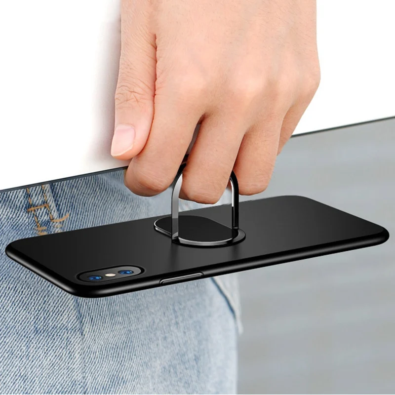 Universal 360 Degree Finger Ring Stand Holder Car Magnetic Air Vent Mount For iPhone Samsung Xiaomi Cell Phone Holder