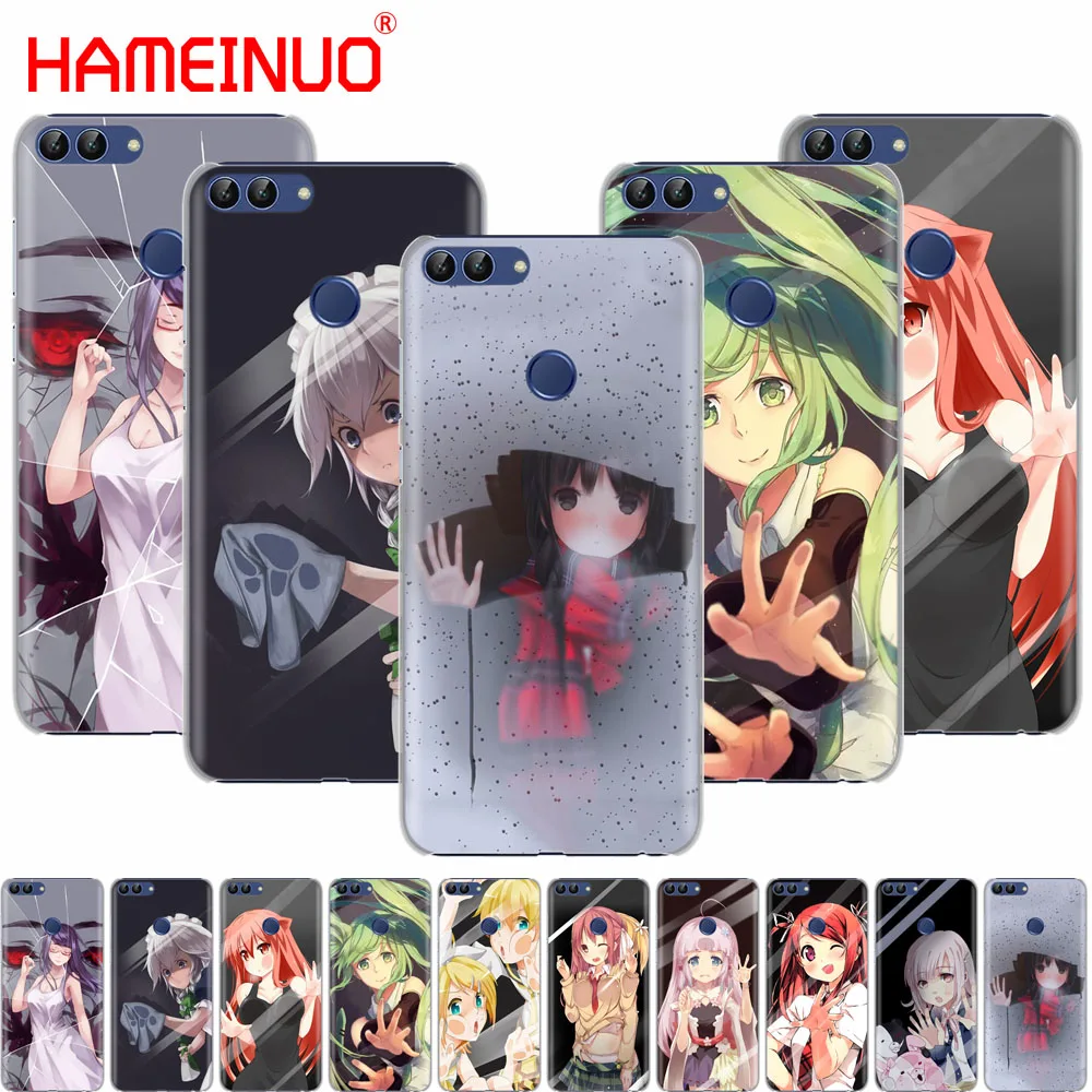 

HAMEINUO Locked In The Screen Anime Girl cell phone Cover Case for huawei Honor Y5 7C Y625 Y635 Y6 Y7 Y9 2017 2018 Prime PRO