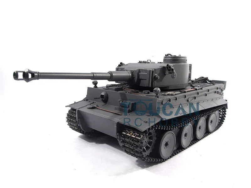 Металл Mato 1/16 Tiger I rc Танк комплект модель BB стрельба гранулы серый 1220 TH00650