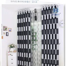 Высококачественные зеленые и черные шелковые шторы на заказ, занавески для гостиной, спальни, балкона