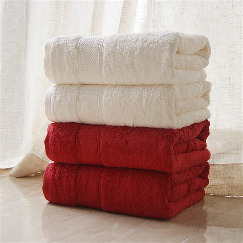 

880g160*80cmFive-star hotel pure cotton bath towel, adult male and female outdoor family bath towel