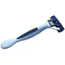 Руководство Для мужчин для лица для удаления волос Shavor 7 шт./компл. 1 машина+ 6 лезвия best бритья для Для Мужчин's сменные лезвия для бритвы