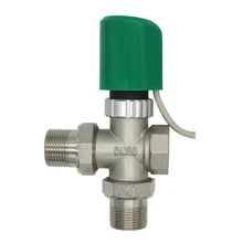 230 В нормально открытый нормально закрытый электрический Термальность привод для напольных покрытий отопительный радиатор термостатический трехходовой клапан DN15-32