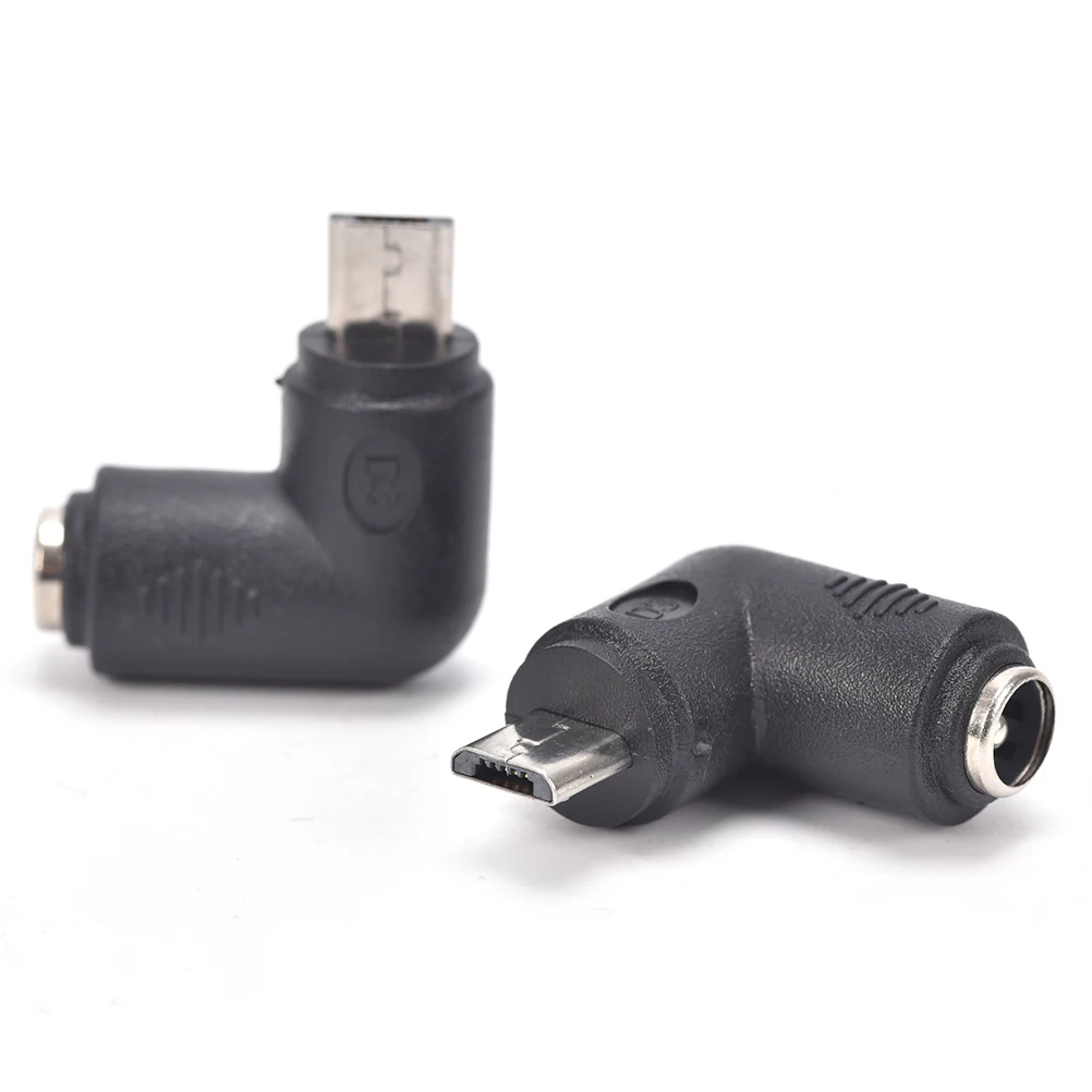 2 шт./лот 5 5x2 1 мм прямой DC Женский микро USB Pin типа папа под прямым углом адаптер