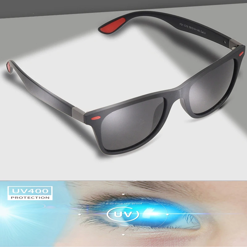 Солнцезащитные очки longkeader, женские, мужские, поляризационные, PC, солнцезащитные очки, оправа для вождения, очки, UV400, классические, для путешествий