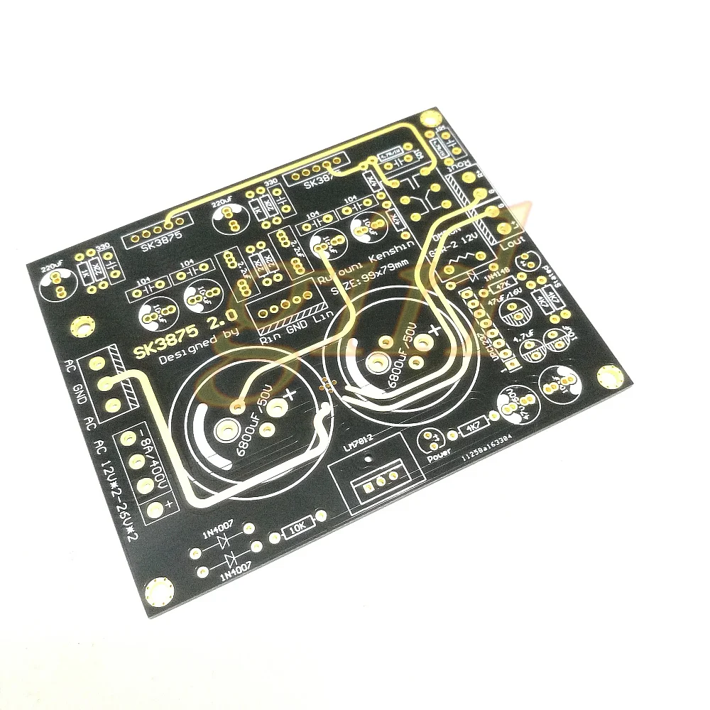 SK3875 SK18752 power amplifier board Gold Collection Edition with horn