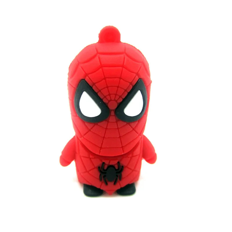 Superheros USB 128 ГБ 512 ГБ Superman Spiderman Batman Flash Drive 64 ГБ 8 ГБ 16 ГБ 32 ГБ флеш-накопитель 3,0 карта памяти флэш-карта 256 ГБ