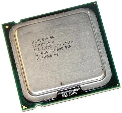 Intel Pentium D 945 Dual Core 3.4GHz CPU 800MHz LGA775//Socket T Processor