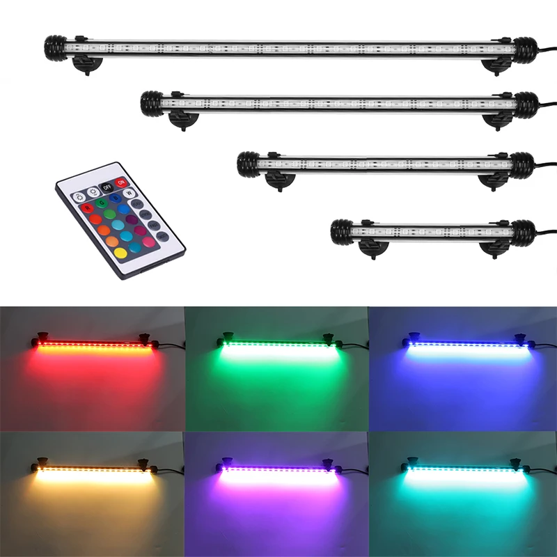 RGB дистанционный аквариумный Свет Энергосберегающее Освещение для аквариума