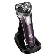 Fs376 flyco бритва 110 В Мужская бритва 220 В Мужская бритва портативная электрическая бритва 1 час зарядки 3D мужская бритва Водонепроницаемый всплывающий триммер