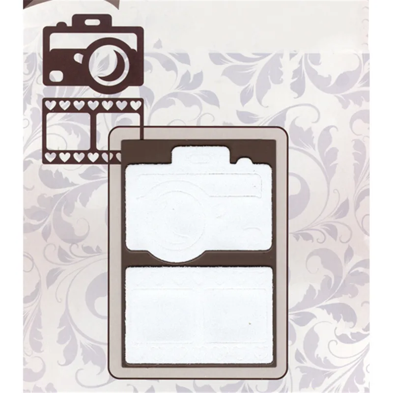 

GJCrafts Camera + Film Dies Metal Cutting Dies for Card Making Scrapbooking Album Decor Paper Craft Stencil New 2019 for Dies