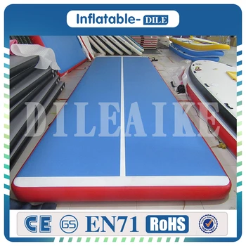 

Air Tumbling Mat Inflatable Gymnastics Air Track with Electric Air Pump for Practice Gymnastics Cheerleading Parkour