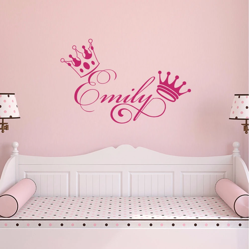 wall decals for baby girl nursery