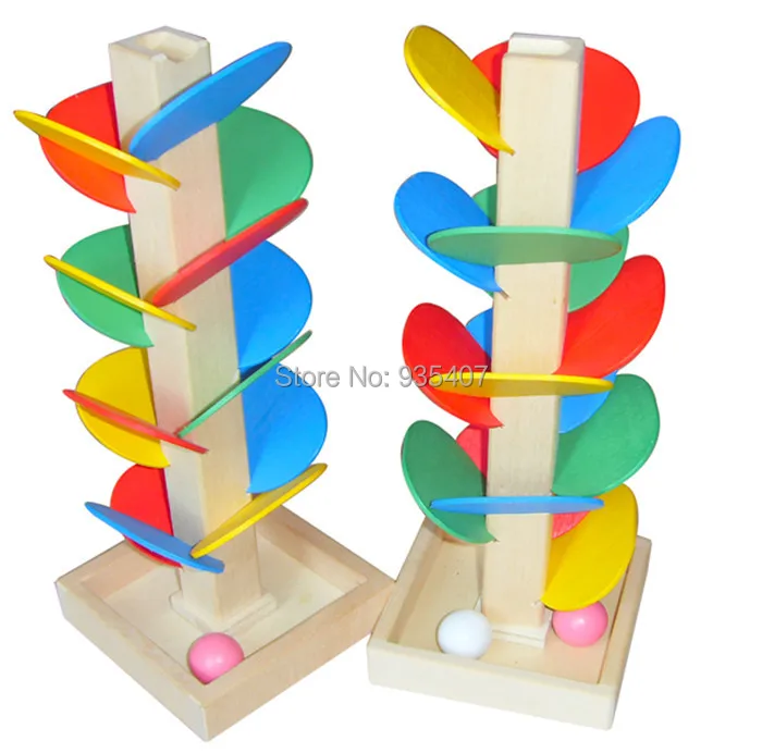 New wooden toy Bead Game ball down Blocks toy baby toy Free shipping