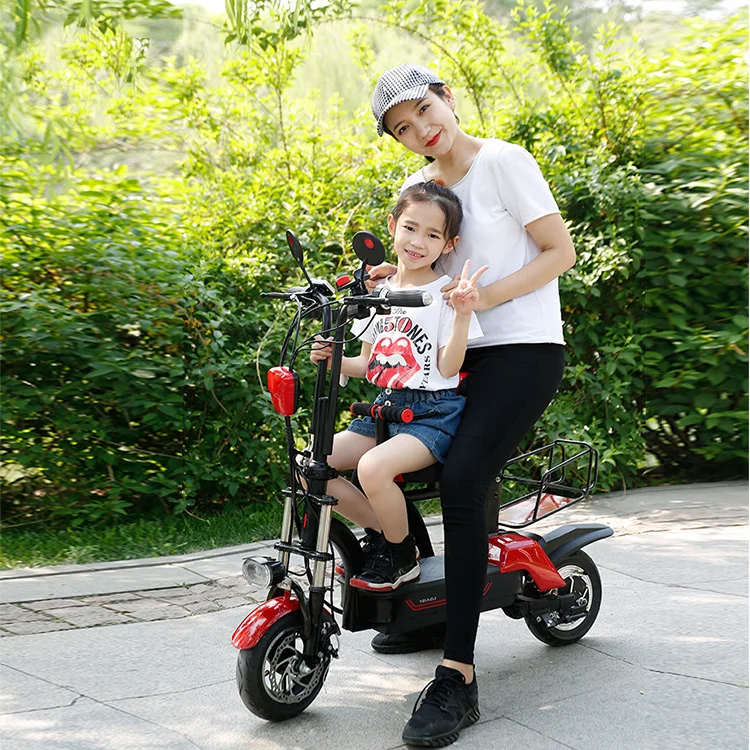 

Citycoco Electric cooter adult ladies men's lightweight folding shock absorber lithium battery mini child small Scooter