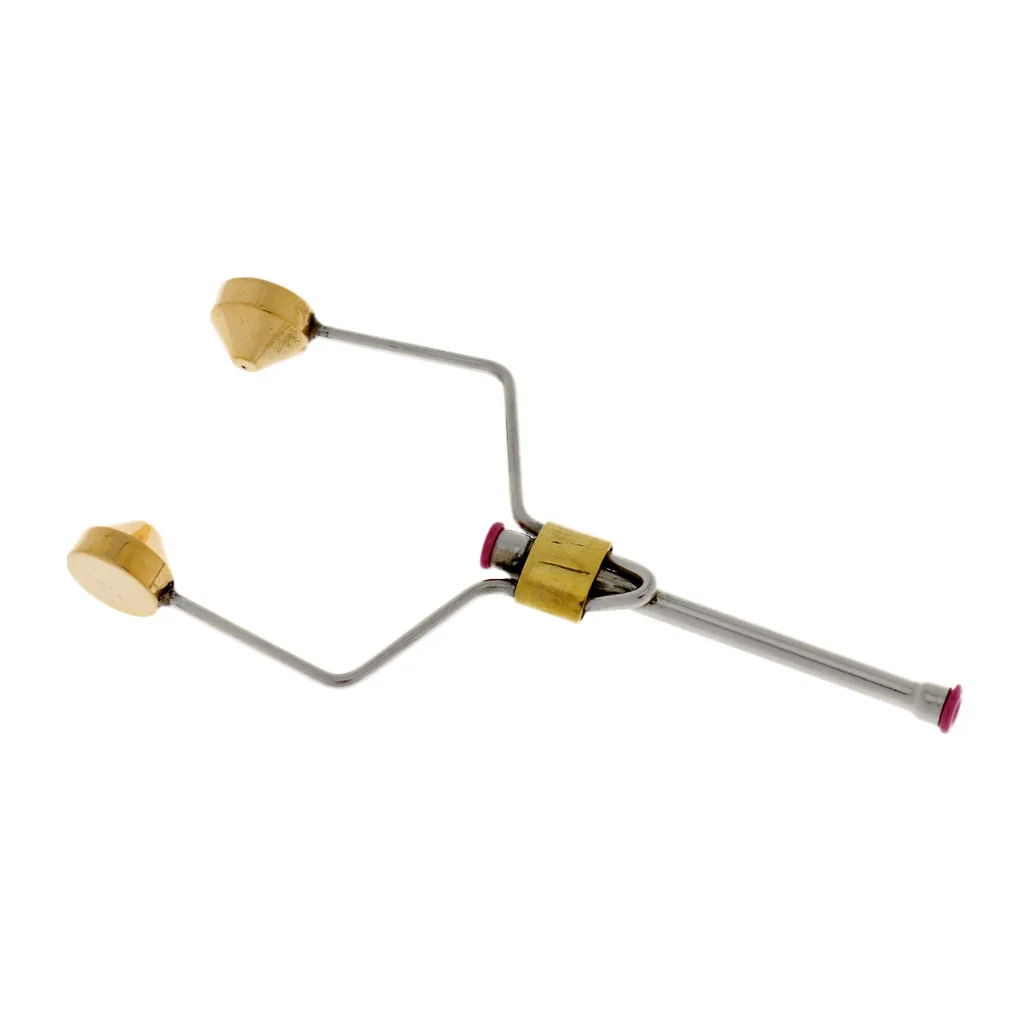 Fly Tying Tools Standard Bobbin Holder Compact Fly Tying Equipment Spring Tension Arms for Travel