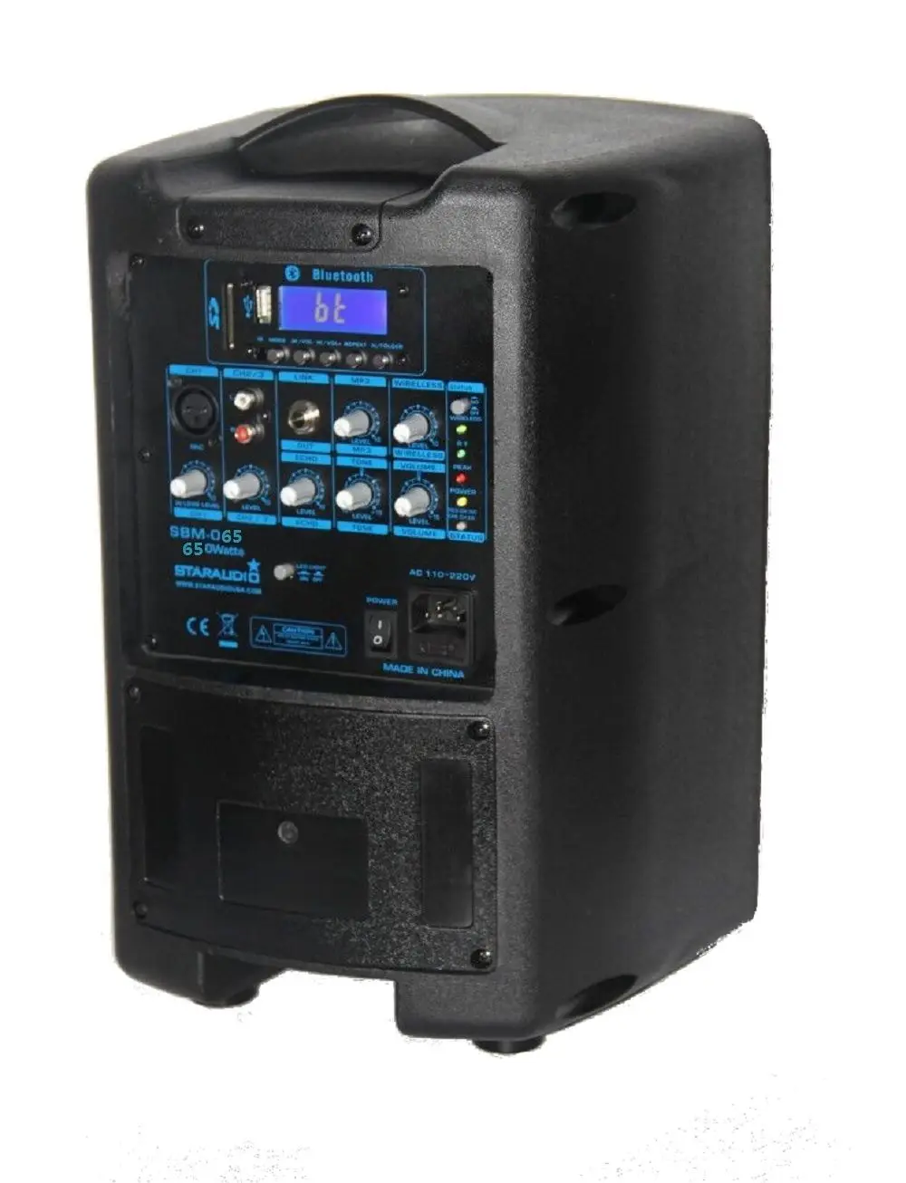 Аккумуляторная батарея STARAUDIO SBM 065 Pro 6 5 &quot650 Вт PA DJ динамик Bluetooth с микрофоном