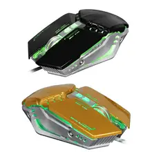 Механические макроопределение игры Мышь 3200 Точек на дюйм USB Проводная конкурентоспособная игровая Мышь 7-ми программируемых кнопок для ноутбука, настольного компьютера, S01