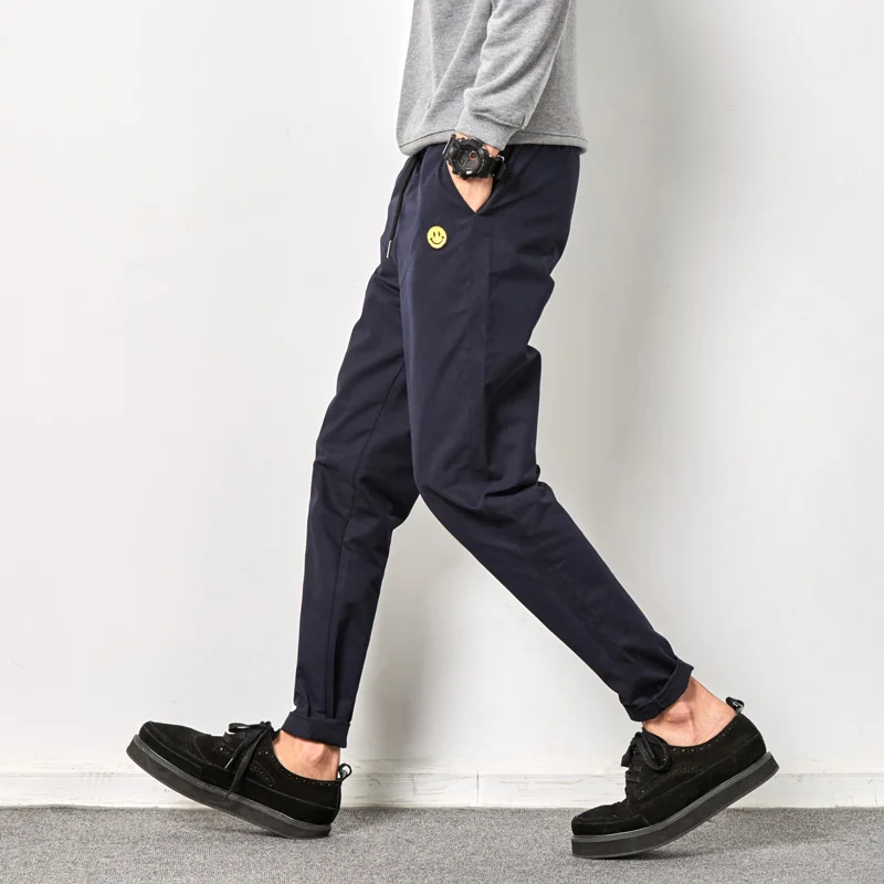 2018 de Alta Qualidade Da Moda de Algodão dos homens Calça Casual Calças Soltas Ativos Elásticas Harem Pants Hip Hop Sweatpants Corredores plus size 5XL