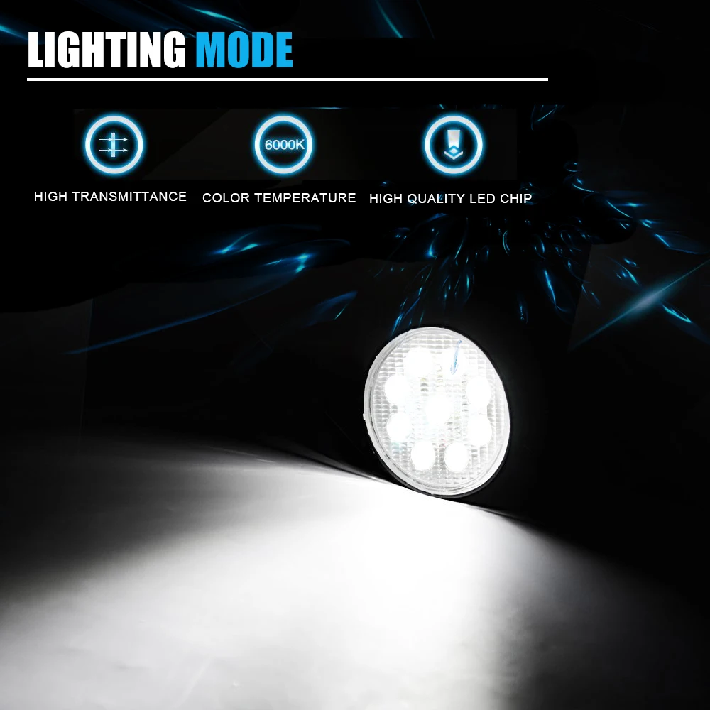 CO LIGHT 4 3 дюймов 27 Вт 5D светодиодный рабочий свет яркий Фокусируемый луч фары