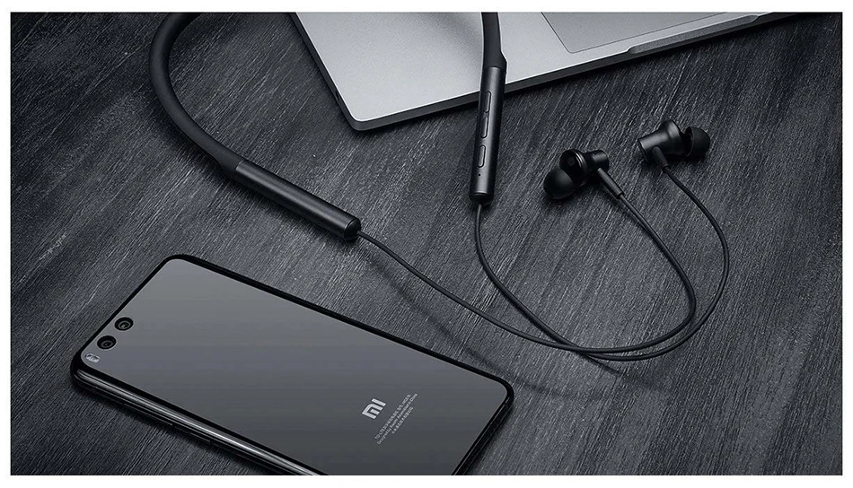 Оригинальные Bluetooth наушники Xiaomi, спортивные беспроводные Bluetooth наушники, магнитные наушники-вкладыши с микрофоном, двойные динамические наушники