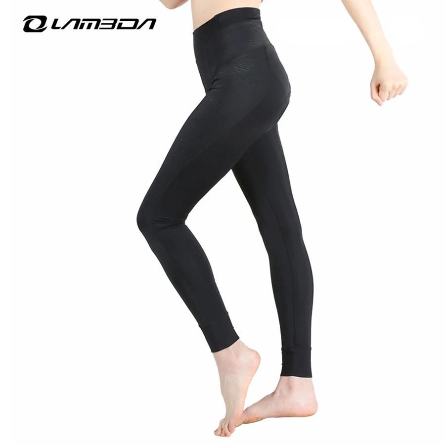 LAMBDA, женские велосипедные штаны с 3D гелевой подкладкой, длинные штаны, 4/3, штаны, Qucik, сухие штаны, mtb, дорожный горный велосипед, велосипедная одежда