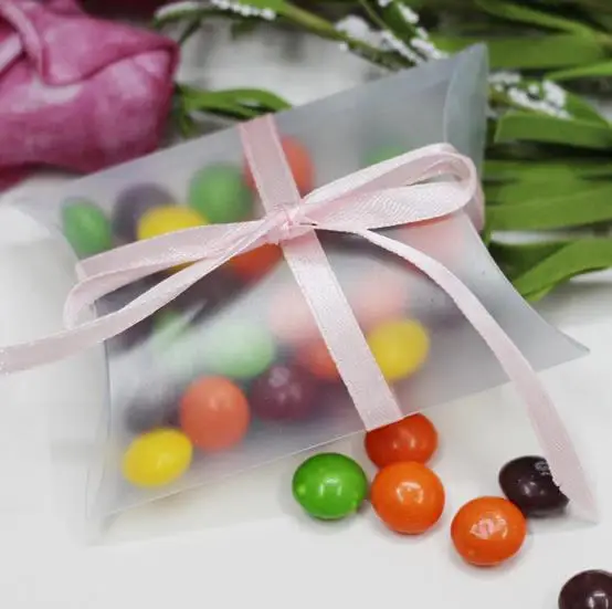Buy 50pcs PVC Birthday Pillow Candy Box Wedding Favor
