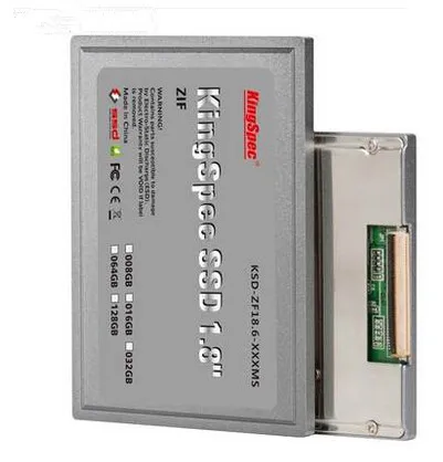 Жесткий диск KingSpec 1 8 &quotZIF Speed Card IDE SSD накопитель ГБ 16 32 64 Гб 128 44-Pin для ноутбука Apple